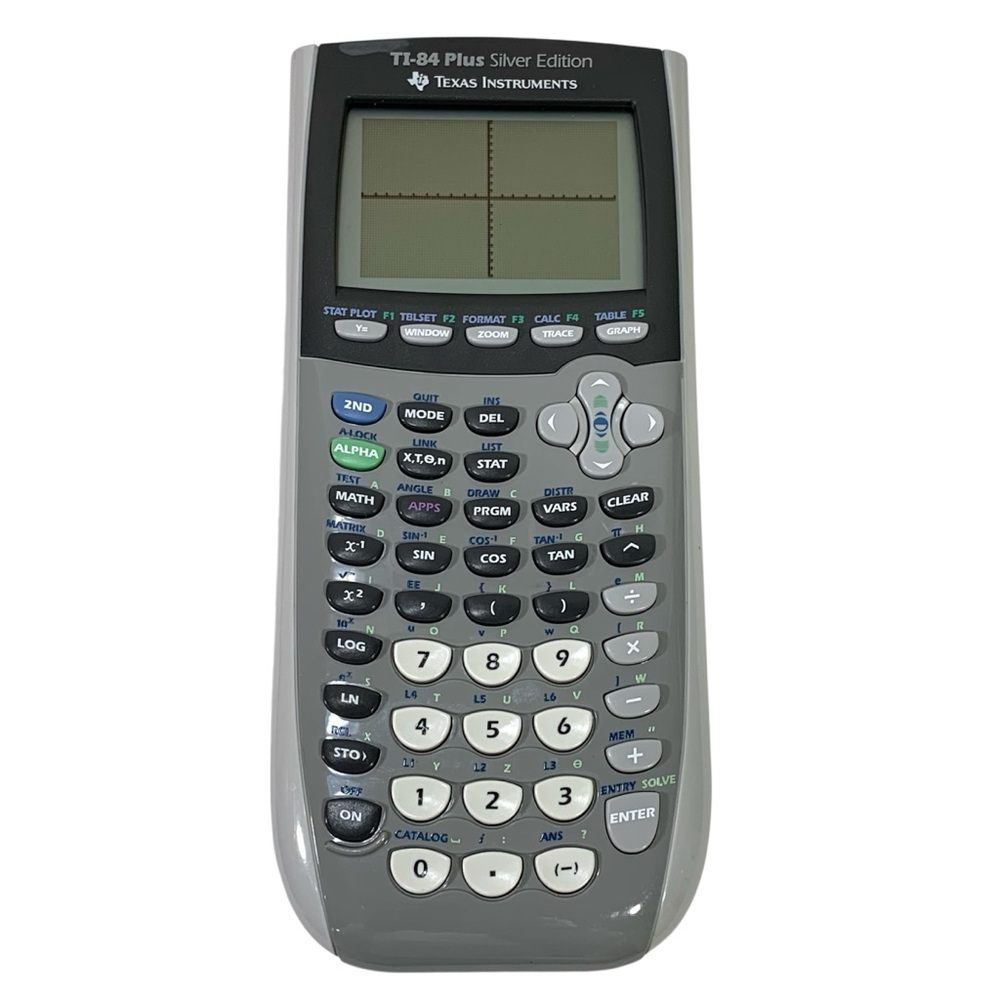 Texas Instruments TI-84 Plus Silver Edition Graphing Calculator Gray - Picture 4 of 6
